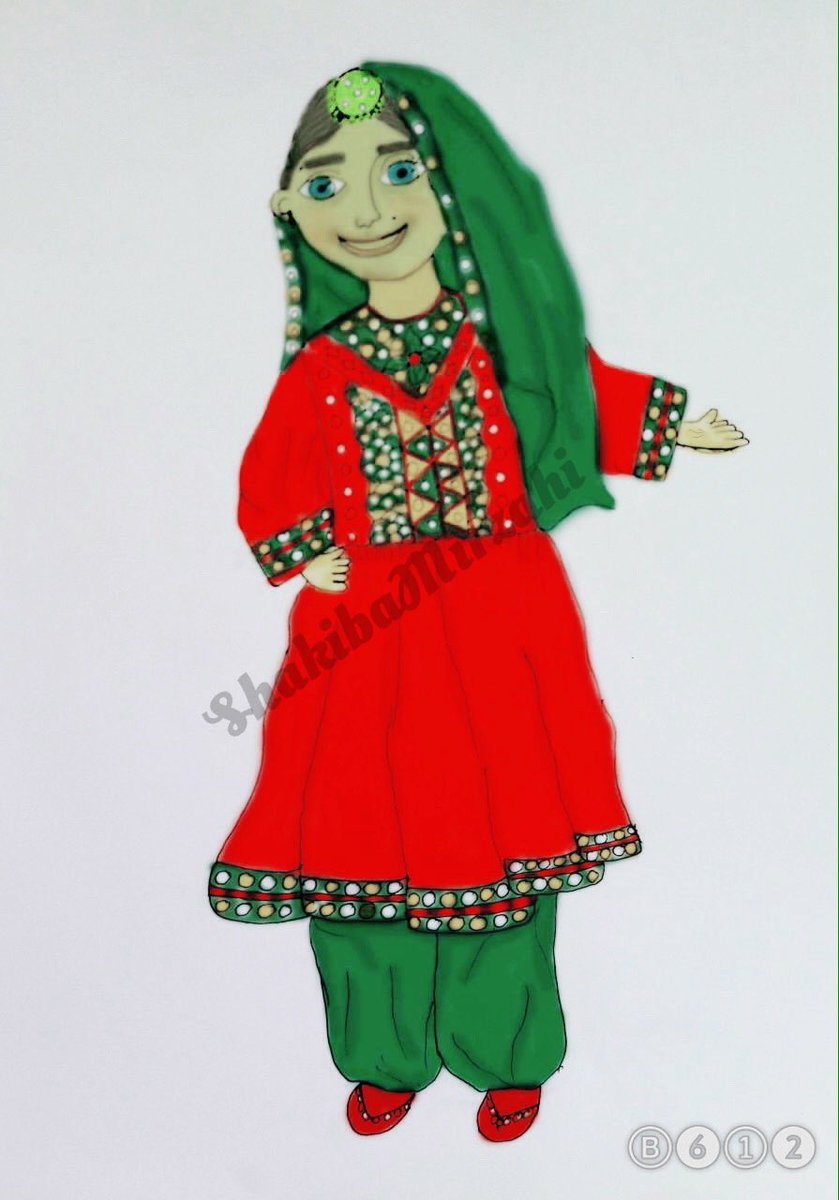 sh_mirzahi's tweet photo. @CodeToInspire #AfghanGirlsCode #Graphicdesign #Digitalpainting #Afaghan girl😊#characterdesign https://t.co/MmZ9aLONjC