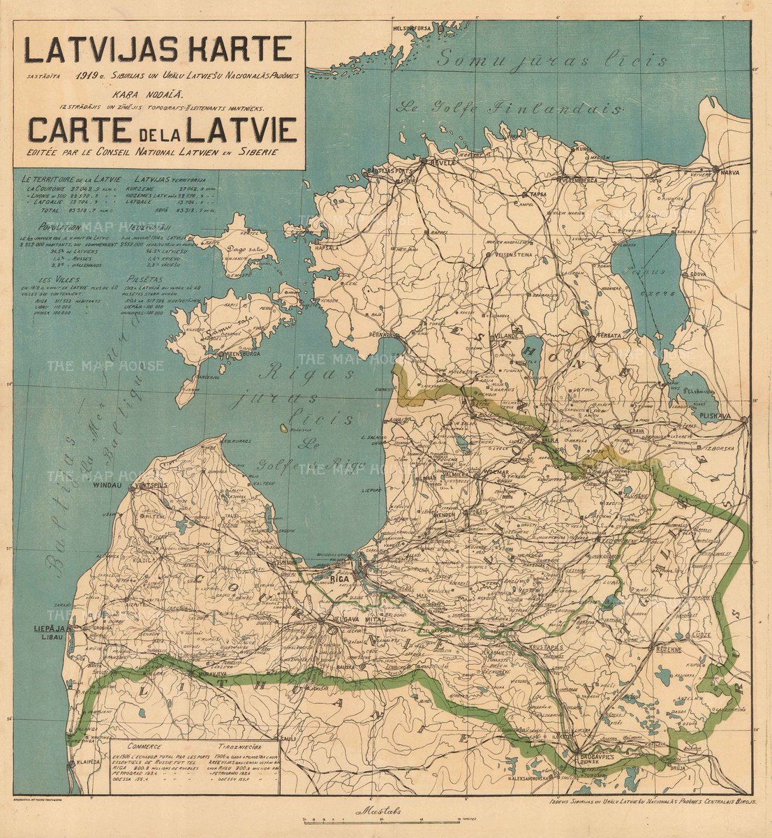 The Map House On Twitter Otd 1920 The Latvian Soviet Riga