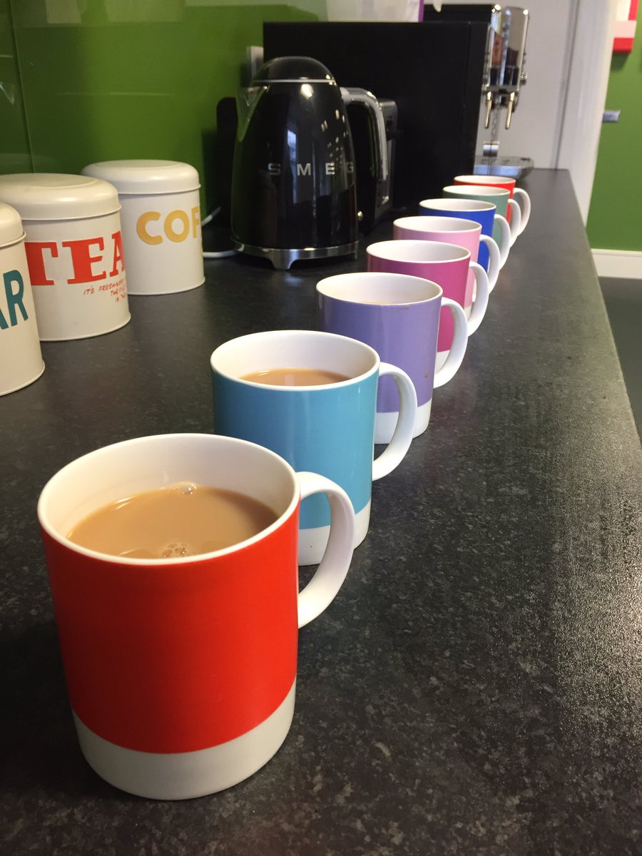 Donna_Pitch's tweet photo. When everyone says yes to the tea round in #Birmingham HQ #ShortStraw #PitchFamily https://t.co/fsy0CeGvUp