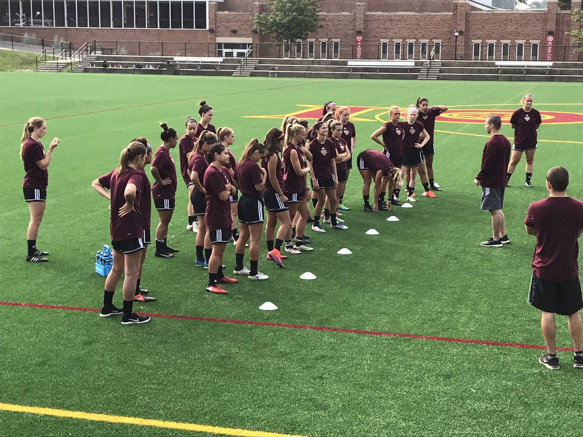IonaWSOC's tweet photo. First day back on Mazzella!  #IWS #MAACSoccer https://t.co/gPFLp8HwI9