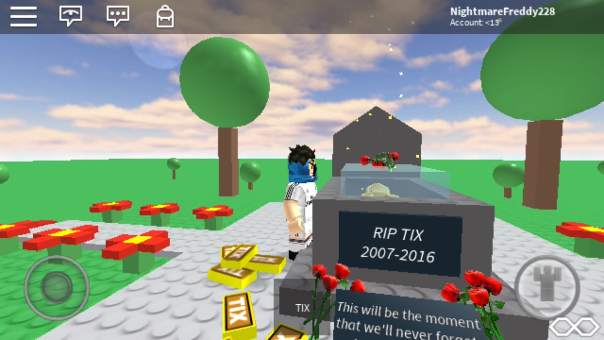 Rgg On Twitter Its Been A Good Year When We Had Tix On Roblox And Now They Are Removed From There Game Tix Was Remove On April 2016 Prayfortix Riptix Https T Co Vmim01lavq - why did roblox remove tix and guests