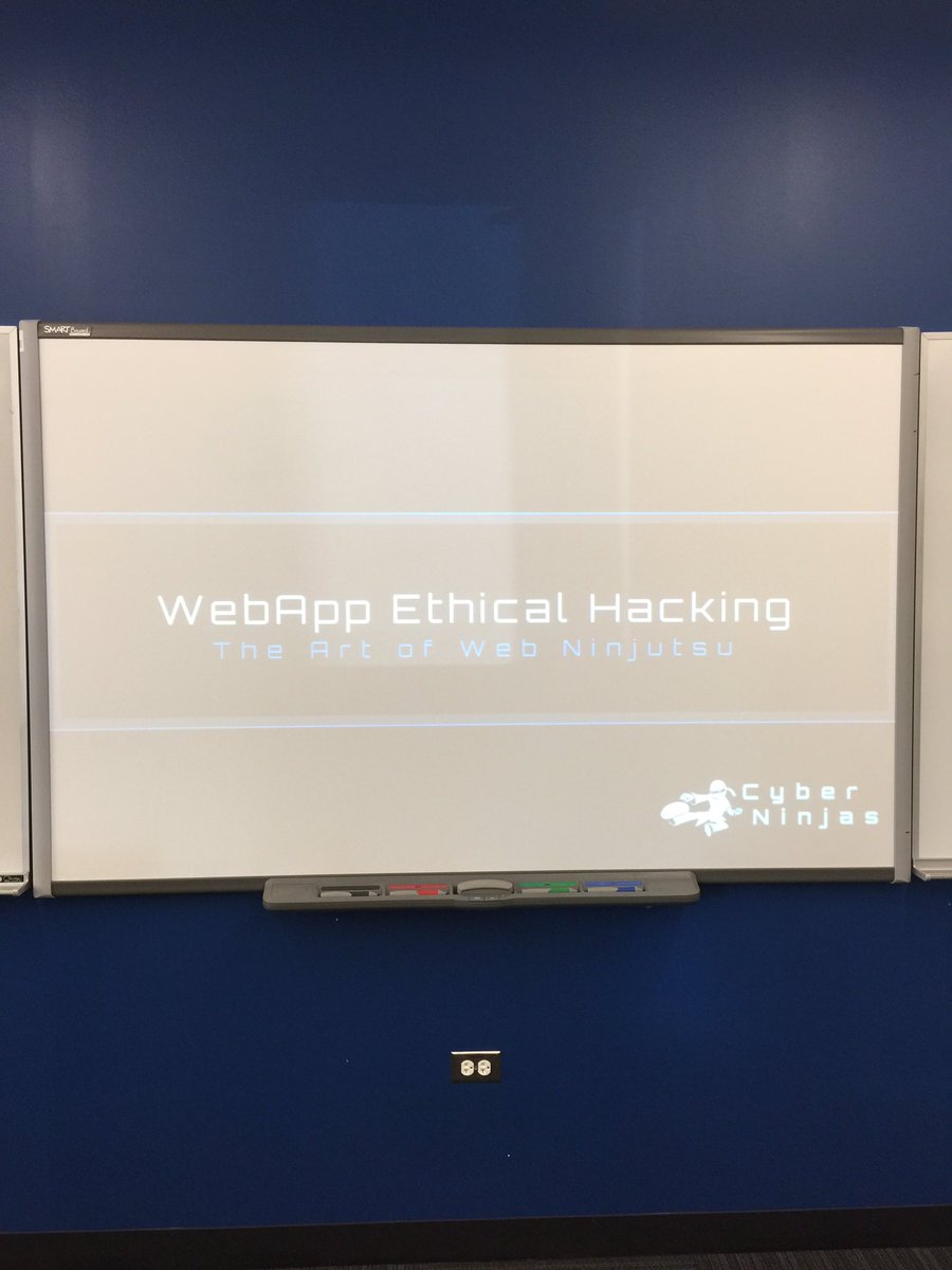 USCybChallenge's tweet photo. RT @opPwn3nt: #USCCIL Doug Logan @securityvoid with @cyberninjas about to kick off day 3 with WebApp Hacking https://t.co/XoP7otEI1o