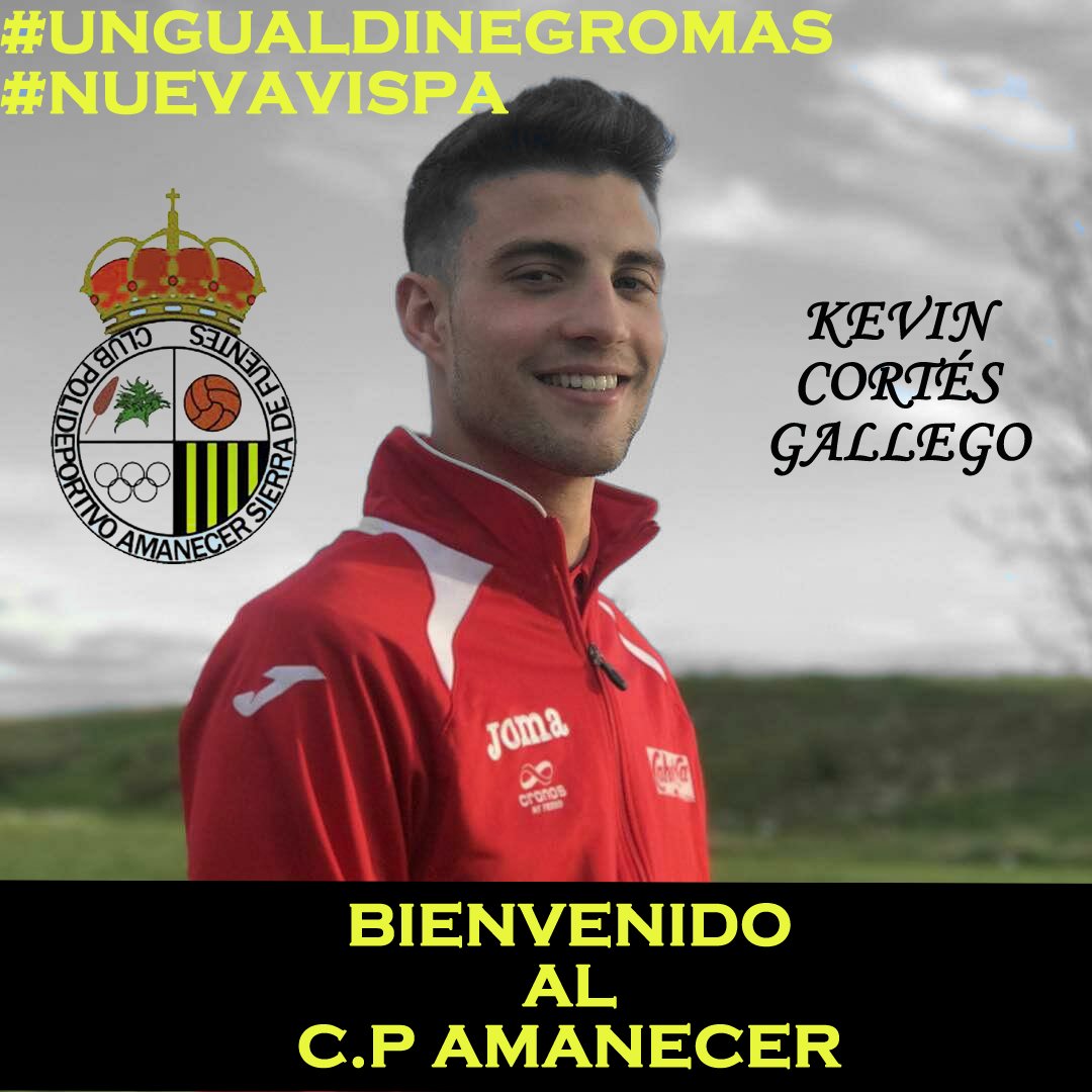 AmanecerCp's tweet photo. OFICIAL| el club realiza el fichaje de un gran jugador como es Kevin precedente del @arroyo_cp y @CPMontehermoso #NuevoCrack #NuevaAvispa https://t.co/ItYGWY4sqY