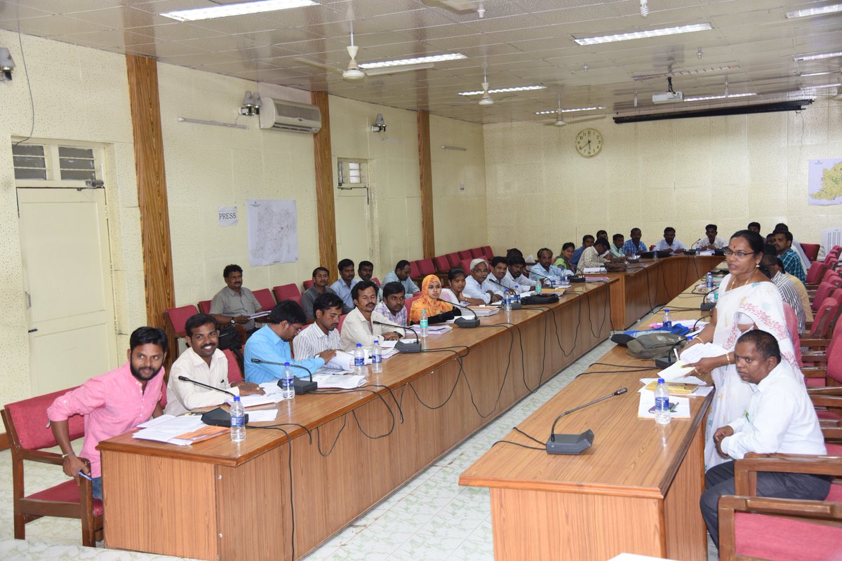Collector_MBNR's tweet photo. Dist.Collector Chaired a Review Meeting regarding the Progress of Watersheds.
#IntegratedWatershedManagementProgramme. https://t.co/epMWo0S0Jg