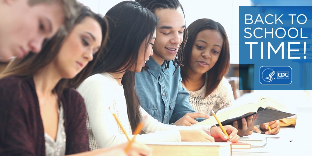 CDCgov's tweet photo. Help your teen establish healthy behaviors this school year that can last a lifetime. #CDCSummerVacation https://t.co/WHuxfuLIjI https://t.co/xabTe2tXnn