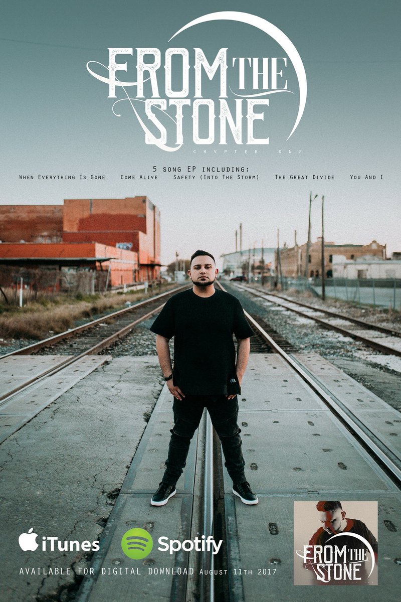 from_the_stone's tweet photo. CHVPTER ONE - EP is 9 days from becoming available on #iTunes #applemusic #amazonmusic #GooglePlay #Spotify https://t.co/1aPMCO8mBK