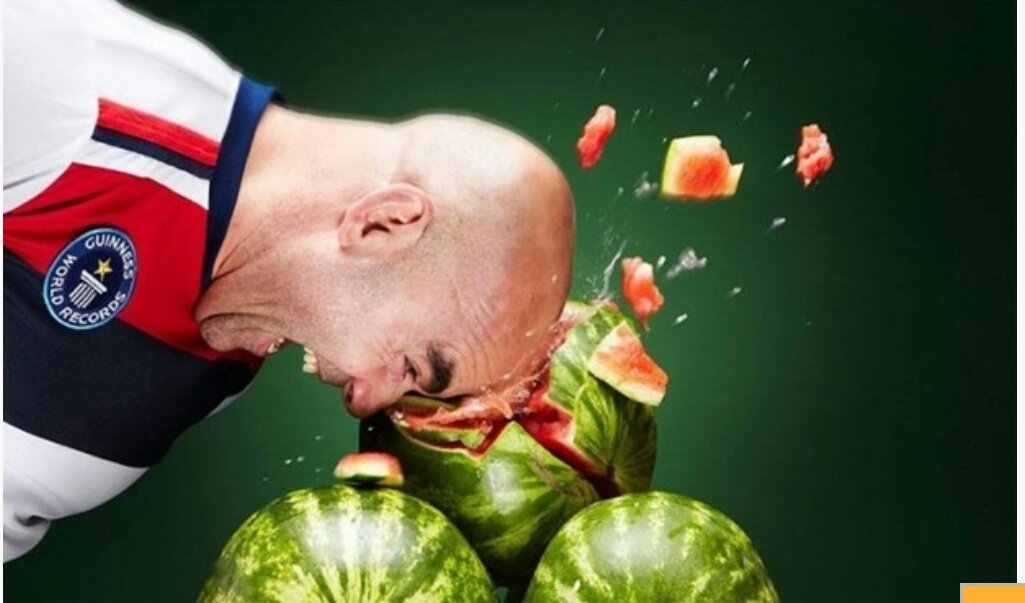 Beyin hücrelerine savaş açan Tafzi kafası ile dakikada 43 karpuz kırdı 😰 .