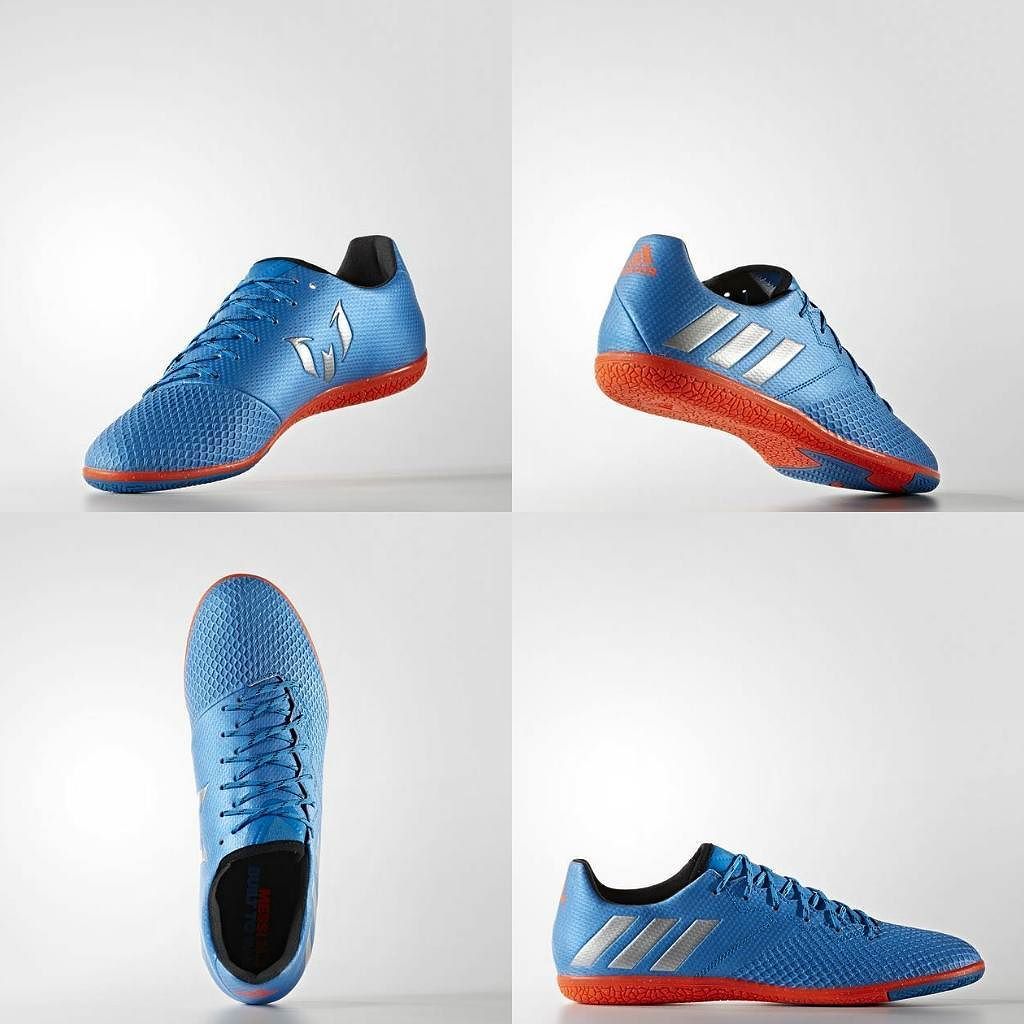 sepatufutsal8's tweet photo. SELALU ORIGINAL size 39⅓ 40 42 42⅔ #SepatuFutsalOriginal #Adidas #Messi16.3 #ShockBlue #Matte #Silver harga Rp.779… https://t.co/Ygci5BESs4 https://t.co/nacBLuWpNU