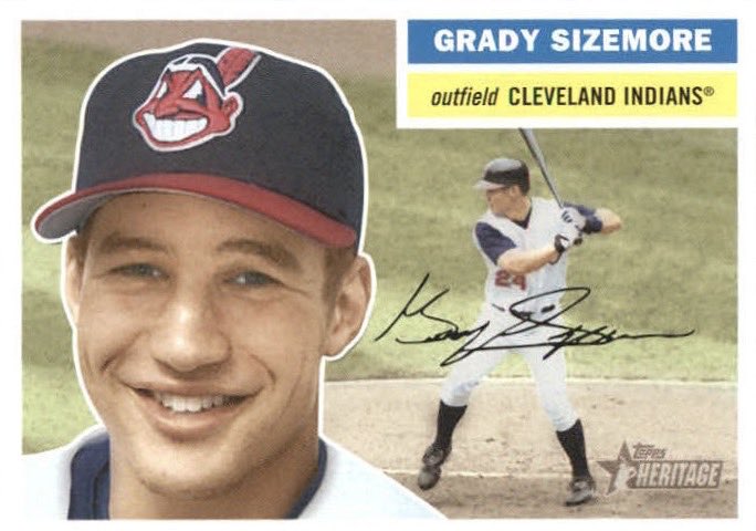 Happy 35th birthday to Grady Sizemore, who hit .287, 8 HR, 51 RBI, with the 2004  