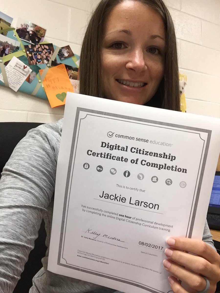 Checklist complete. <a href="/CommonSense/">Common Sense Media</a> #AMMSLions