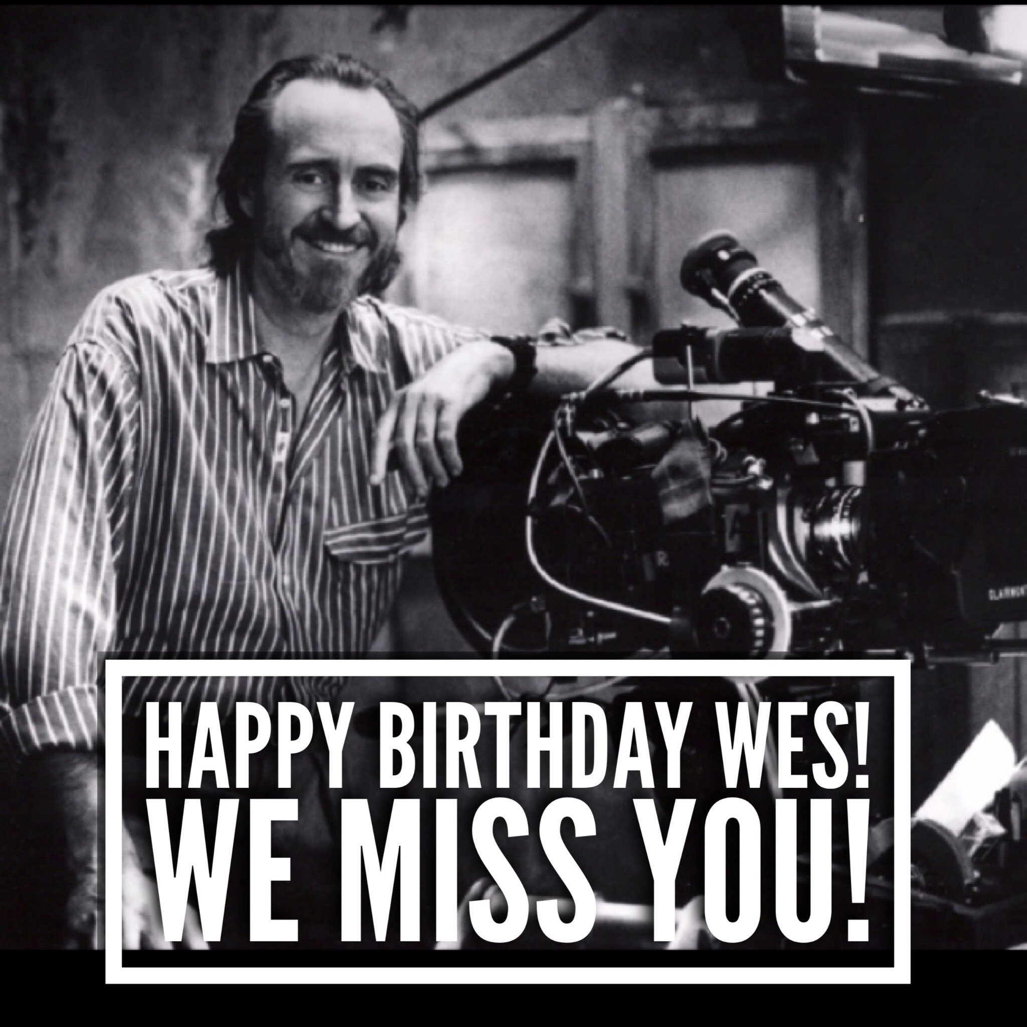 Happy Birthday to our hero, the late Wes Craven! 