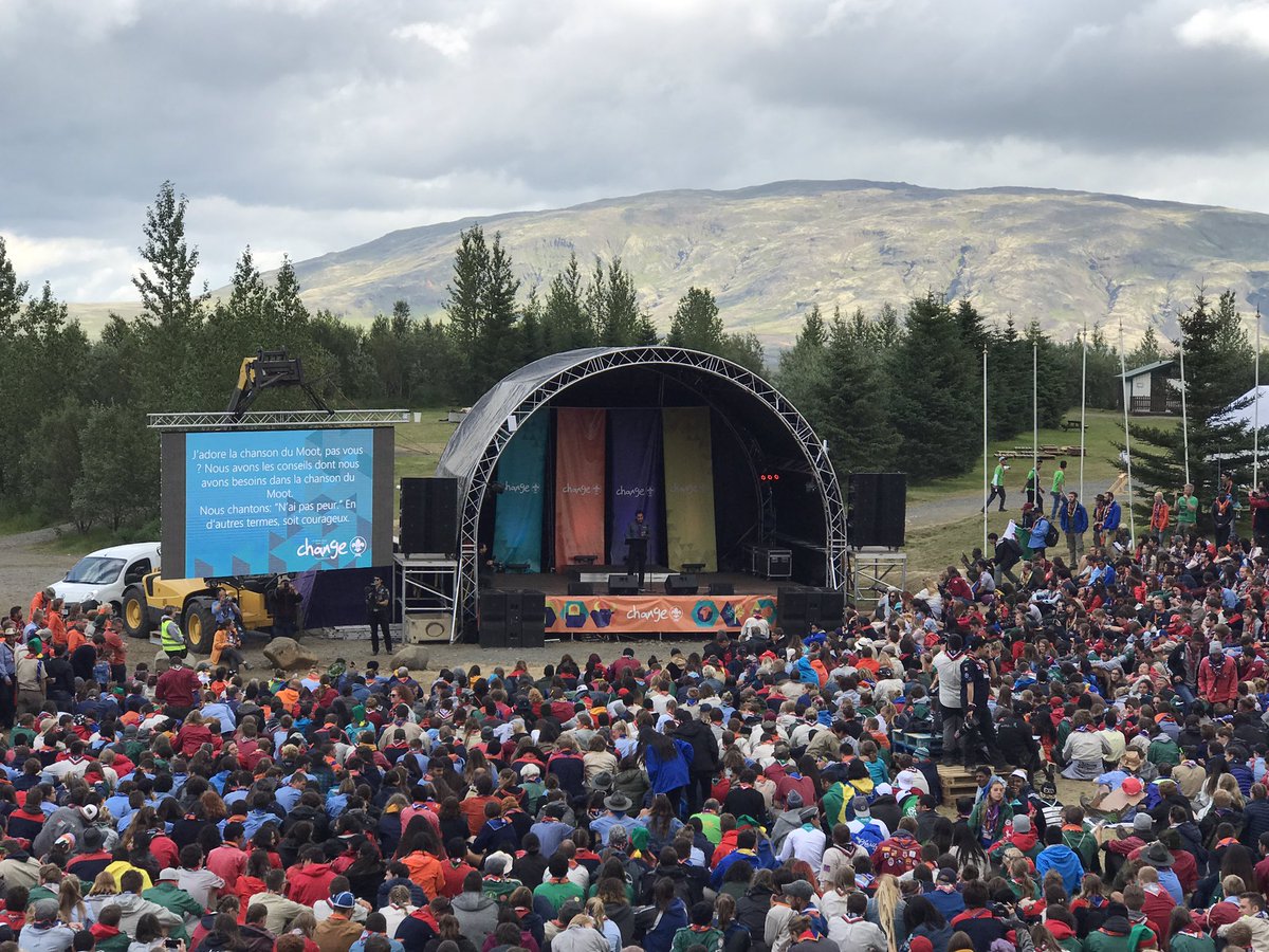worldscouting's tweet photo. "Remember the solidarity we learned here – and bring it back home." @AhmadAlhendawi the Secretary General of #Scouting at the #Moot2017 https://t.co/mtpYxYm3Fa