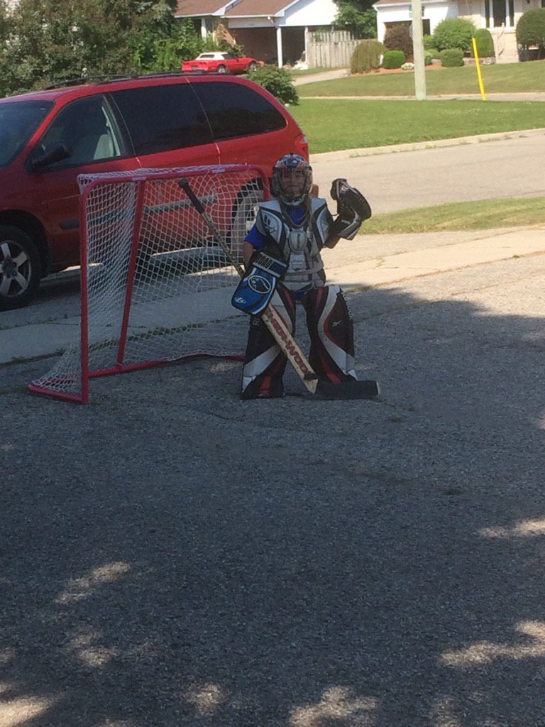 Just visited another awesome Nith Valley Sports Camp <a href="/ESynodELCIC/">Eastern Synod-ELCIC</a>  this goalie is ready!!