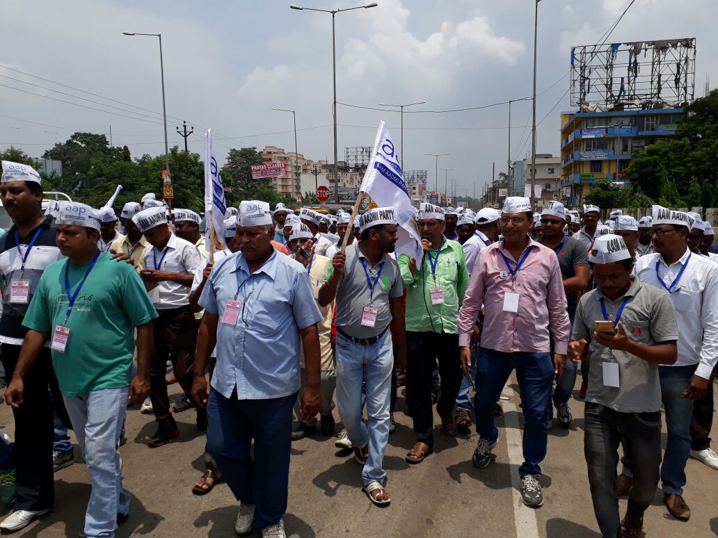 aapinnewsjhr's tweet image. जमशेदपुर जिला कार्यकर्ता सम्मेलन सम्पन्न, काफी संख्या में लोगों ने पार्टी का सदस्यता ग्रहण की, झारखंड में आप मजबूत विपक्ष के रूप में उभर रहा