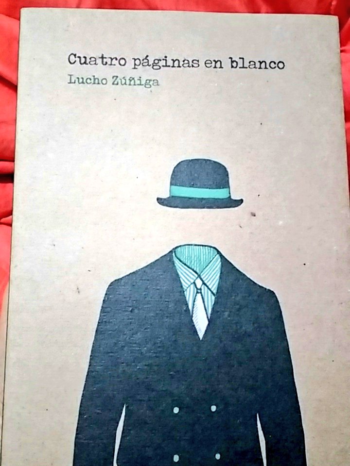 paracaidas_edit's tweet photo. #LimaFicción #Microficción tenemos este librazo en el #stand144 de la #FilLima2017 CUATRO PÁGINAS EN BLANCO de Luis Zúñiga 🇵🇪🙋 https://t.co/11m7xDIM6k
