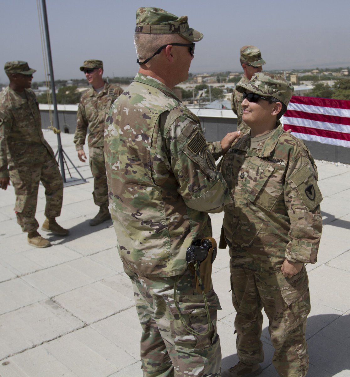 900thCBN's tweet photo. SFC Christie England of the 900th CBN has re-enlisted indefinitely! Congrats, and thank you for your commitment to the team and the nation. https://t.co/f2wh5Dkogb
