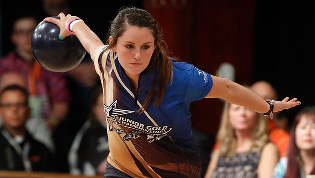 USBC's tweet photo. Weeks after making the U20 finals at #JuniorGold17, Caitlyn Johnson now is testing herself at the U.S. Women's Open. https://t.co/l6WTxlJNCA https://t.co/n186BKnfRV