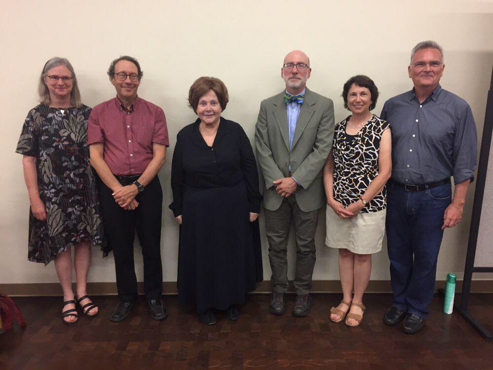 smpc2017's tweet photo. Psyche Loui: Past and present SMPC presidents -via Whova #SMPC2017 https://t.co/2Xd2MpZVGW