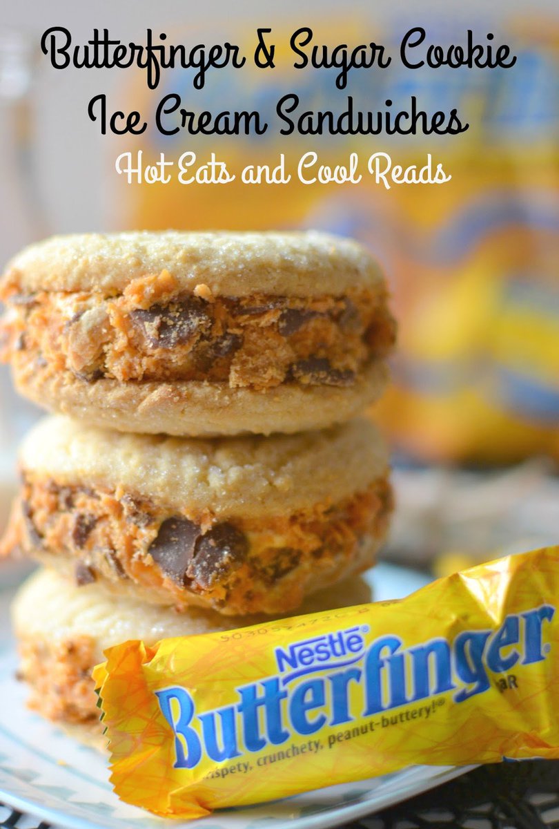 choicesdcp's tweet photo. Happy #NationalIceCreamSandwichDay. Here in Wilmington NC you may need 4 of these #butterfinger Ice Cream Sandwiches today!! #NOnapkins #NC https://t.co/jihtK0J1f0