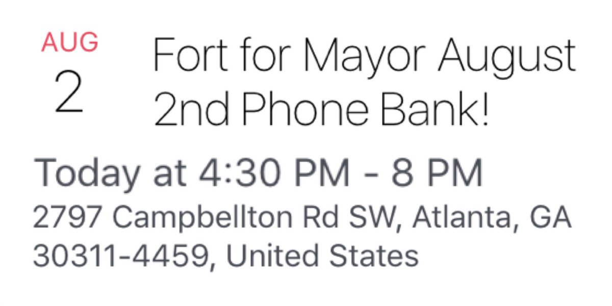 OurRevolutionGA's tweet photo. Join us this evening to make calls for @fortforatlanta! #OurRevolution #FORTifyATL #FortForAtlanta #OurRevGA 

https://t.co/wQBcboq8WR https://t.co/3Sy6mlgJLu