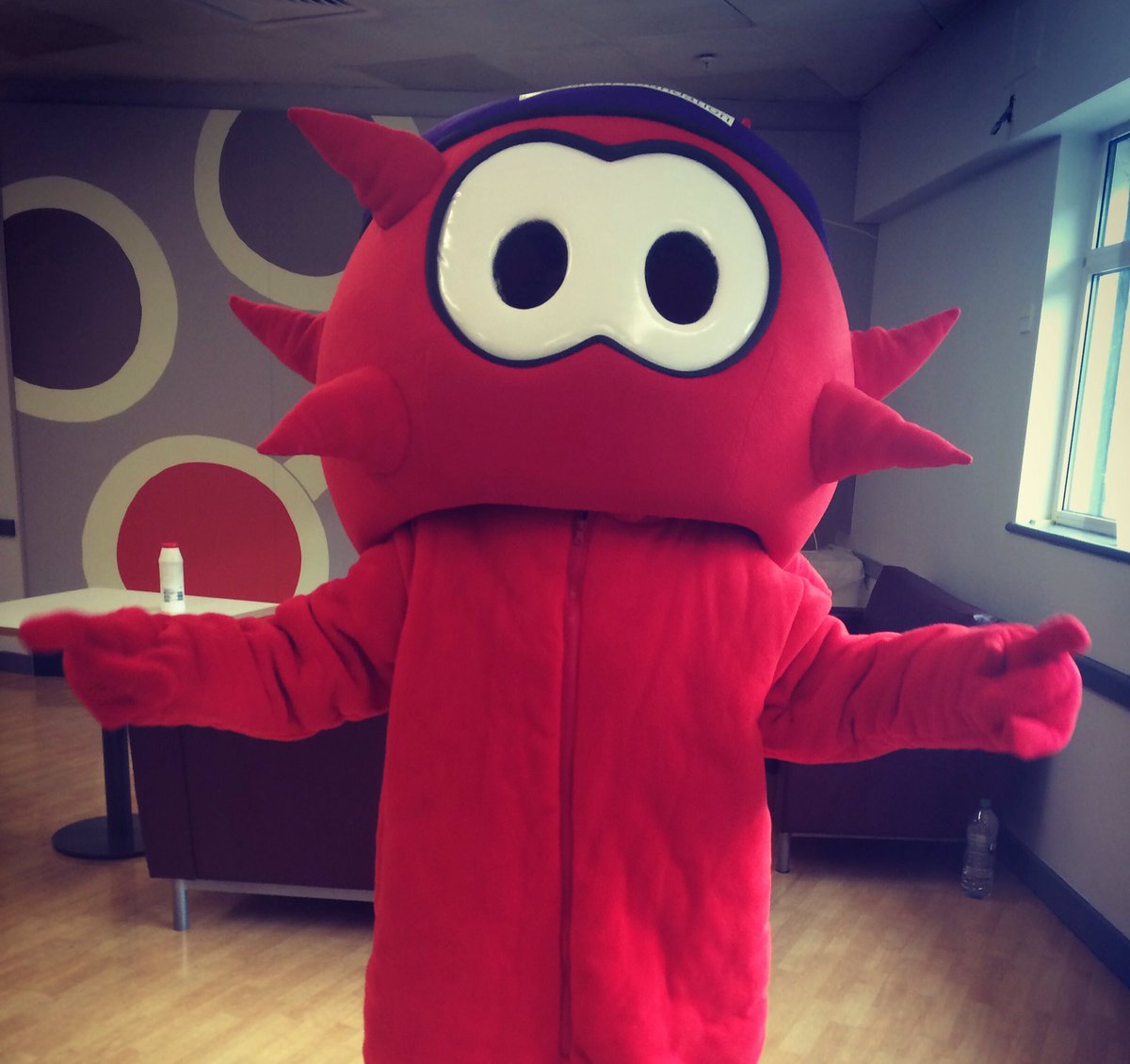 Nuala_Bmena's tweet photo. Pop into store this weekend and meet Marvin the Mascot!  #fundraising #meningitis #awareness #sainsburysballymena Ballymena #summerholidays https://t.co/mJSBlSOBf8