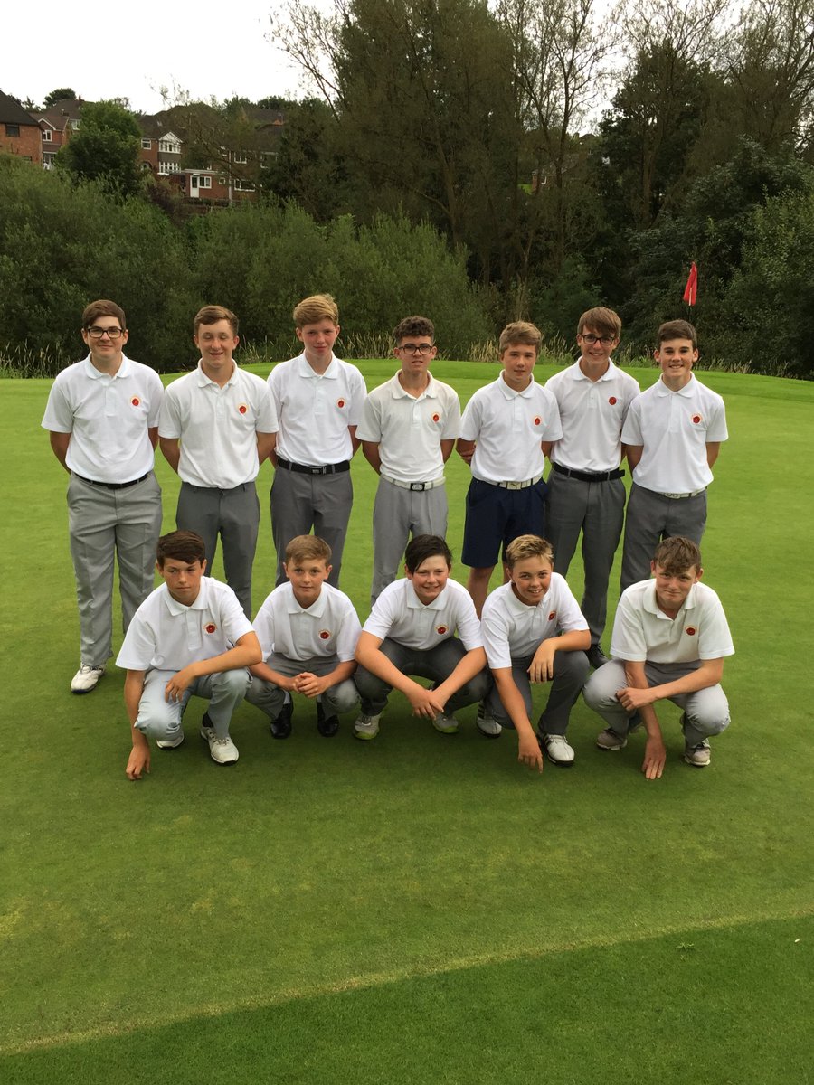 Lancashire Mixed age team who won their annual match against Cheshire today, well done to both teams for a great match