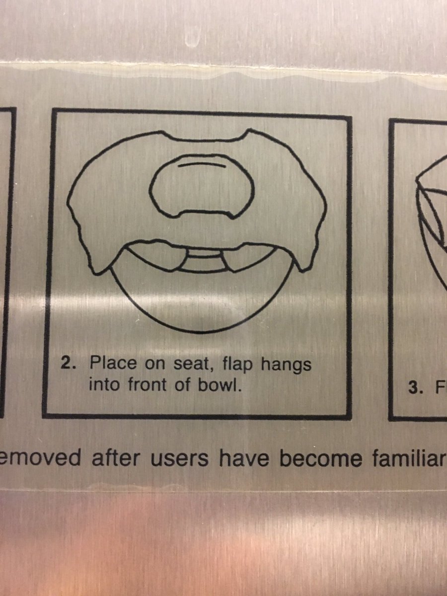 mikrehtse's tweet photo. Just found out I've been using toilet seat covers incorrectly my whole entire life #shook #mylifeisalie #amijustdumb https://t.co/BFKRLWQA5Y