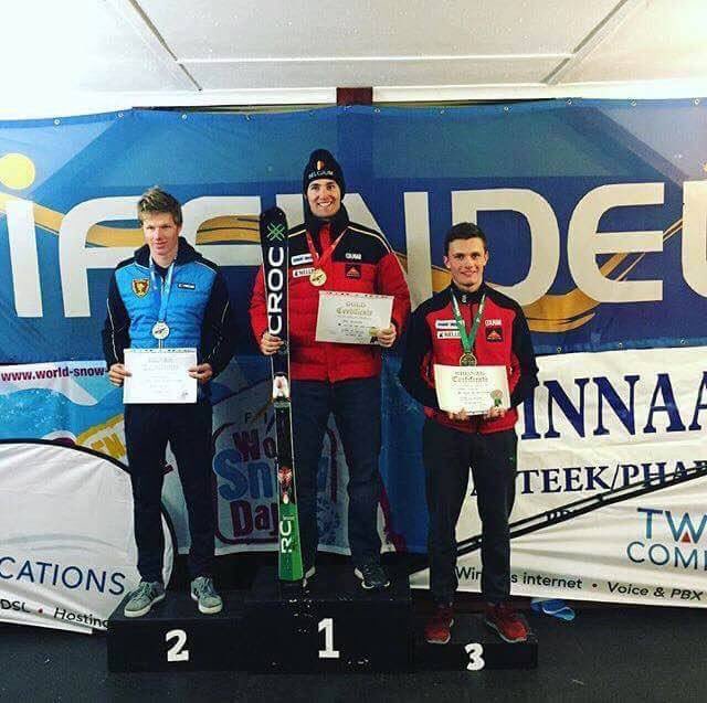 GlocknerSports's tweet photo. 2 BEASTs on 1 podium: Kai Alaerts 🥇 and Basile Lefèvre 🥉 in FIS CIT 🇿🇦 #Crocsportsbenelux #Crocsports #Crocski https://t.co/oCzcE10c1z
