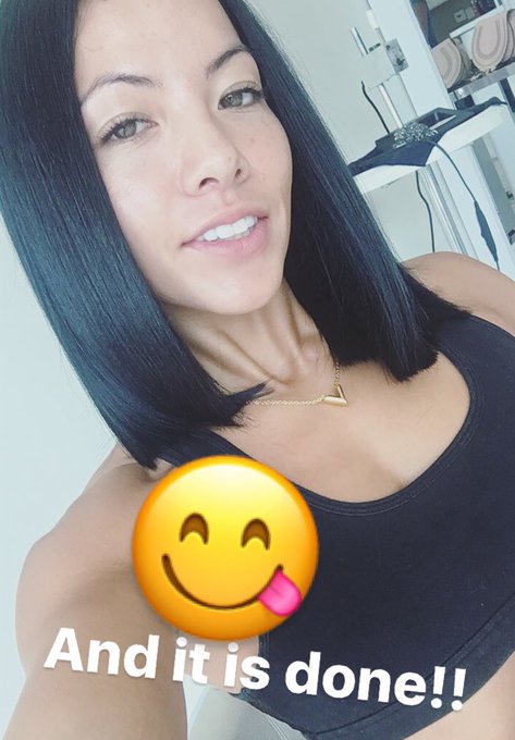 What do you guys think??? lol I cut it off!!! I feel so good 😻😻 https://t.co/pemWGJC1P2