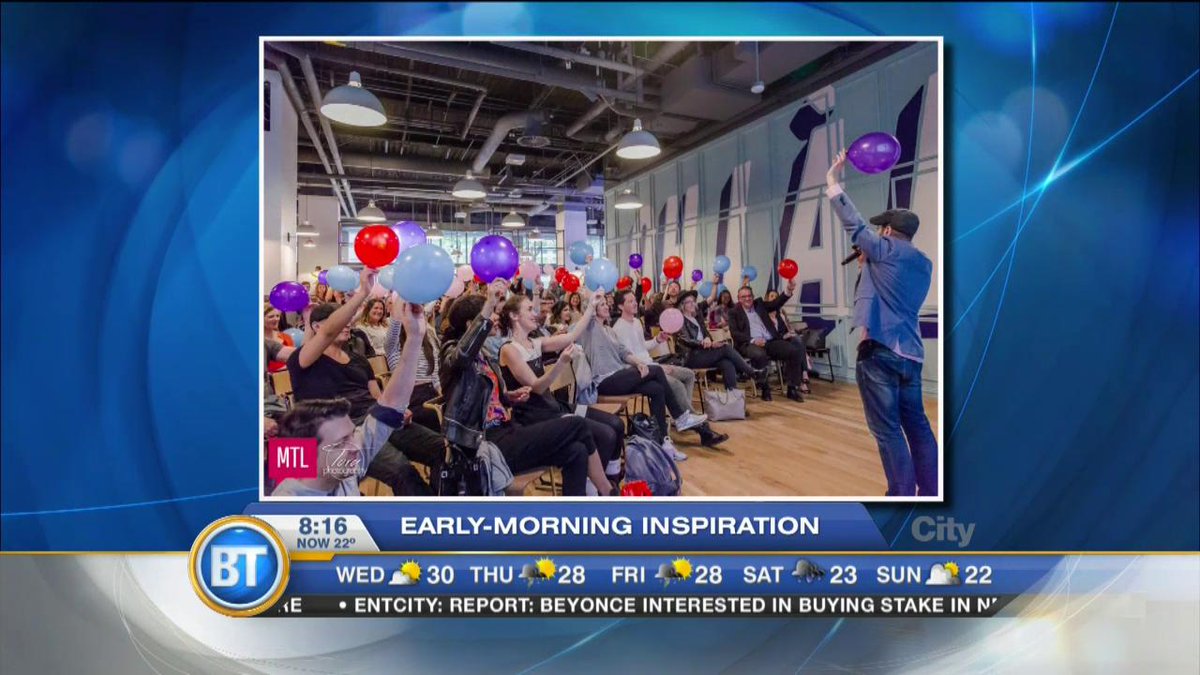 Montrealers look to creative mornings with @Montreal_CM for inspiration https://t.co/EurtsH9POf