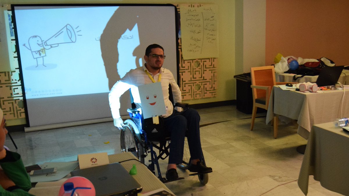 peace_lens's tweet photo. The 19th day of the #workshop with Maher Al-Mounes
#UNDP #Syria #Peacelens #youth4peace https://t.co/x9MuKzzAXK
