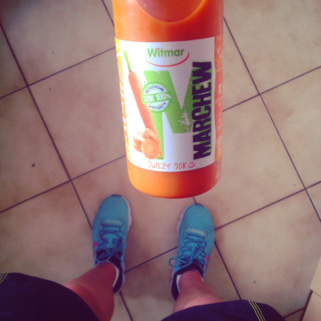 BornToBeIronman's tweet image. M jak #marchewka, M jak #motywacja, M jak #moc!!! Pora na MOCny #trening! 💪😃🏃🍀 #bieganie #witmar #witmaryzacja #zdrowie #sok #run