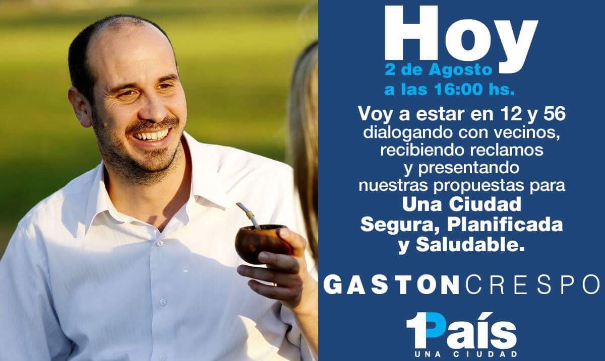 jgenlaplata's tweet photo. Los jóvenes estaremos acompañando a Gastón para recibir los reclamos de los vecinos y contarles nuestras propuestas.
Acercate!!!! https://t.co/eCcEPMHrJr