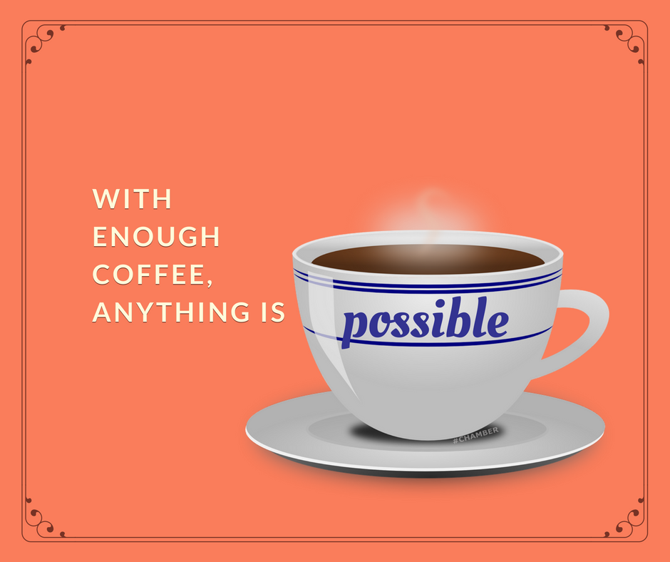 VistaChamber's tweet image. #Coffee #KentLovesCoffee #HumpDayHelp #VistaChamber