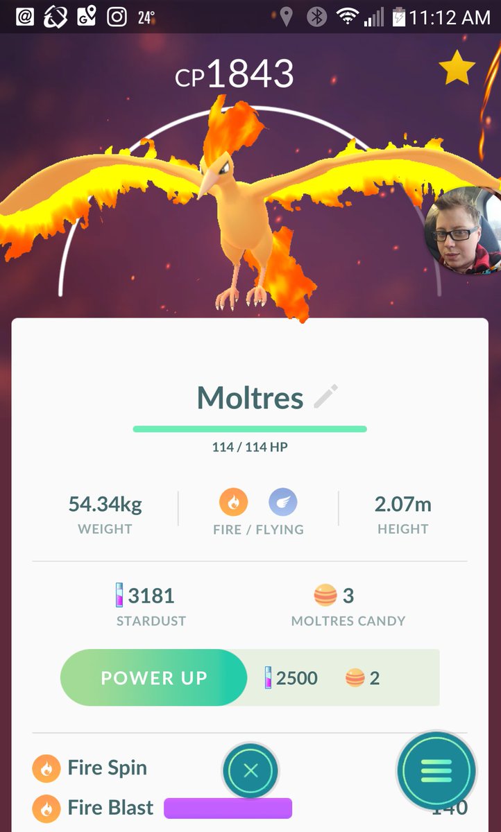 devinbrodie25's tweet image. First one caught. #criticalcatch @NianticLabs @PokemonGoApp #ValorClub