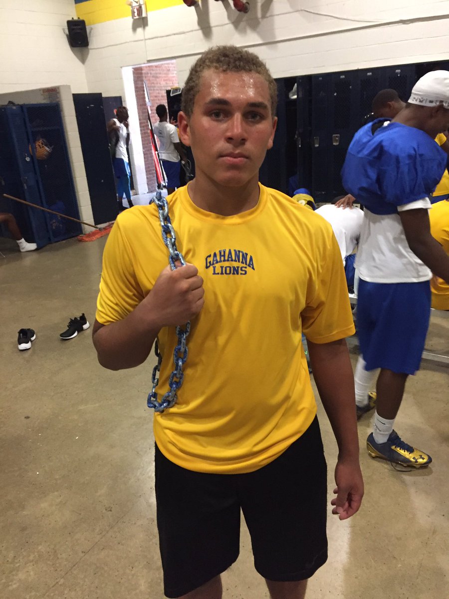 CoachCulver_'s tweet photo. King of Defense!  Great awareness and play making #twitterlessTravis #KD @gahannafootball https://t.co/8OeEwPwZwS