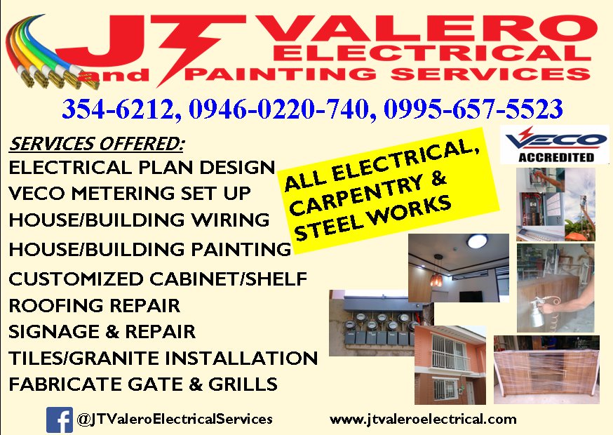 jtvaleroelect's tweet photo. For your electrical works. call Jess 09460220740 or like our fb page @JTValeroElectricalServices #liveloveliloan #ilovemandaue #cebu https://t.co/wruPygHI81