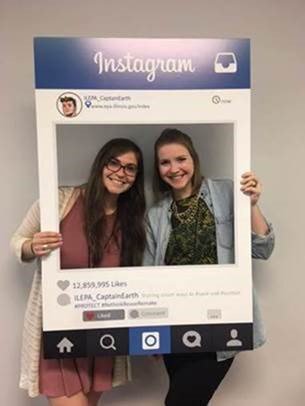 ILEPA's tweet photo. .@ILStateFair goers will get to use our new #InstagramFrame Visit us in #ConservationWorld to snap a photo! Follow ILEPA_CaptainEarth on IG! https://t.co/L05hn2pLXt