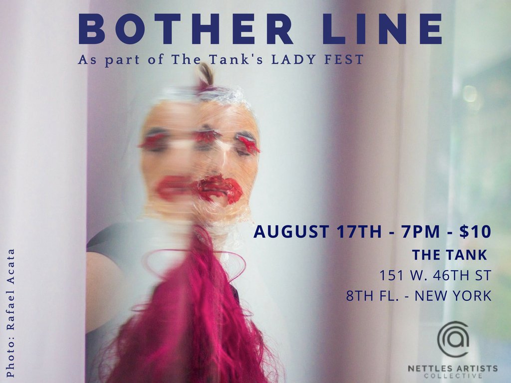 Kahshanna's tweet photo. #BotherLine is a must see at @TheTankNYC's #LadyFest2017. Congrats @dbalardini @GioMielle & @NettlesArtists!
RSVP: https://t.co/Bx5q2M4ypQ https://t.co/4tyH9Sh33E