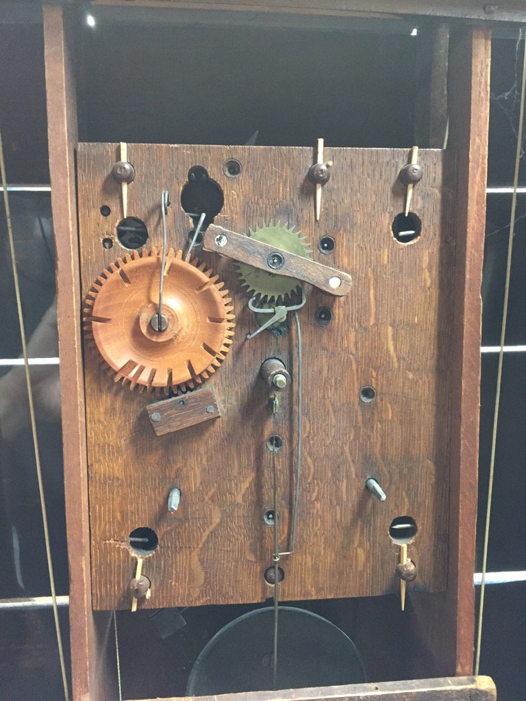 Jordan Clocks on Twitter "Riley Whiting wooden movement from a double