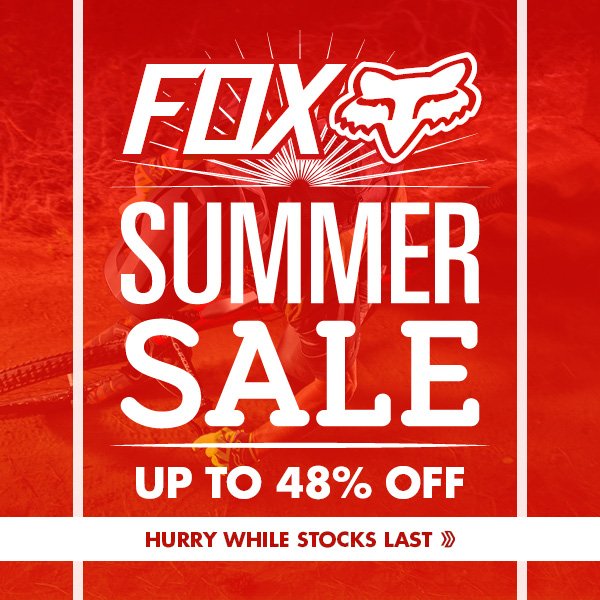 WHAT THE FOX!? Insane discounts on <a href="/FoxHeadEurope/">Fox Racing Europe</a> clothing and accessories. Hurry while stocks last &gt;&gt; goo.gl/AE9XrE