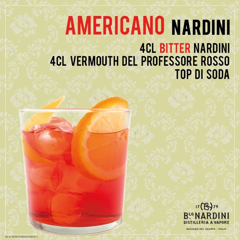 GrappaNardini's tweet photo. Tutto il gusto di un grande classico che non tramonta mai.
#AmericanoNardini #BitterNardini #CocktailNardini
https://t.co/DRnL8ihhfF https://t.co/vr2r1iswId