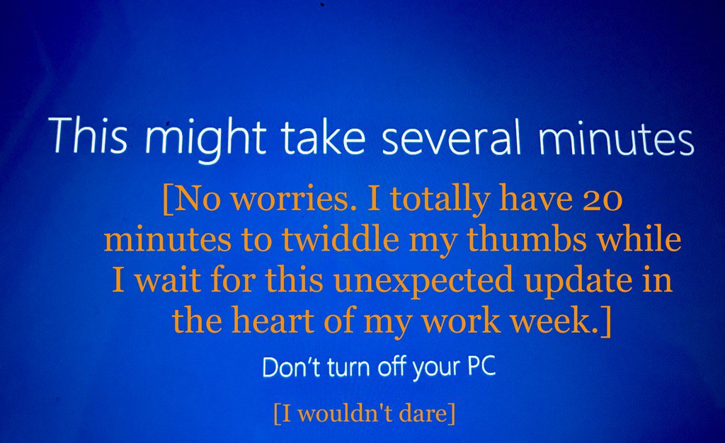 JeremyAllynAmes's tweet image. Just a little patience..#PCPROBS.