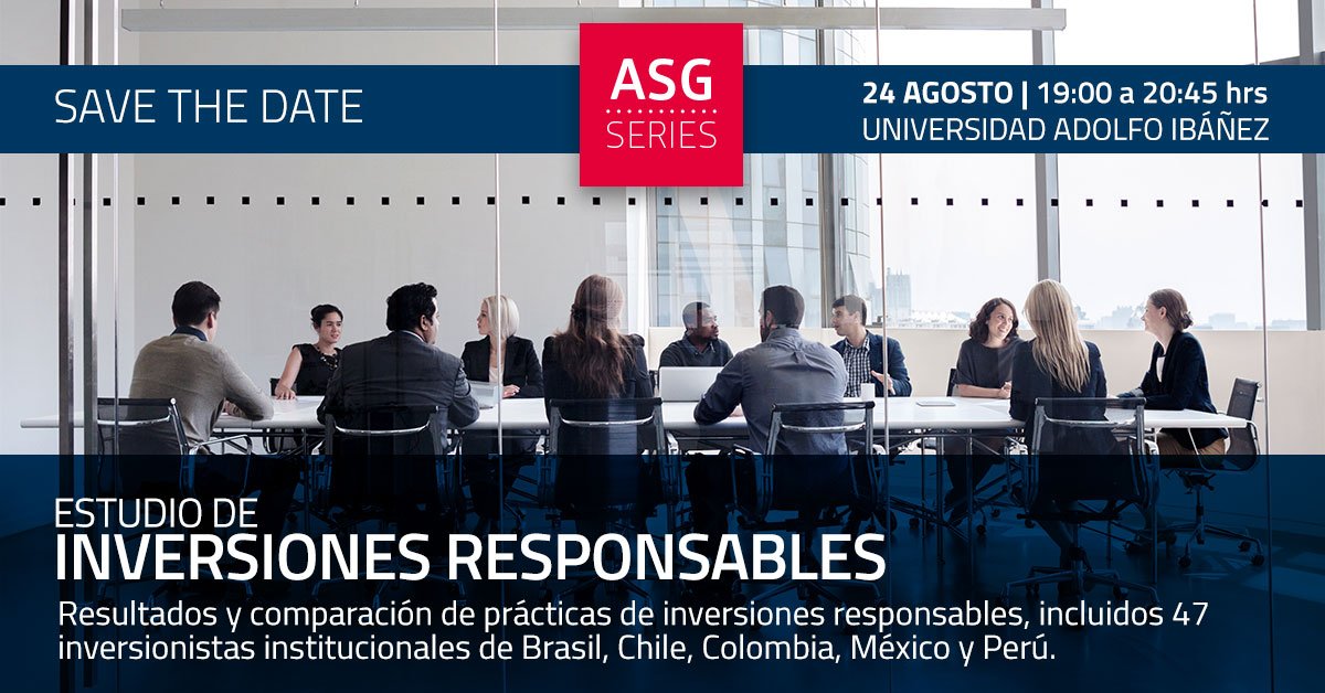 ALAS_20's tweet photo. Este 24/08 en UAI te invitamos a conocer los resultados del Estudio de Inversiones Responsables @VigeoEirisChile https://t.co/YbrOuQys77] https://t.co/YT63ucqeqa
