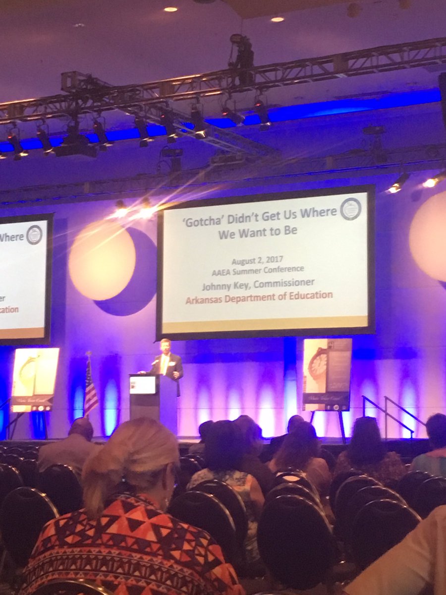 DanaJoBrown's tweet photo. @JohnnyKey_AR @ArkansasEd always enjoy hearing from the Commissioner @The_AAEA #AAEAmaketodaycount @Dr_JakeLong https://t.co/bXzeLtDlYO