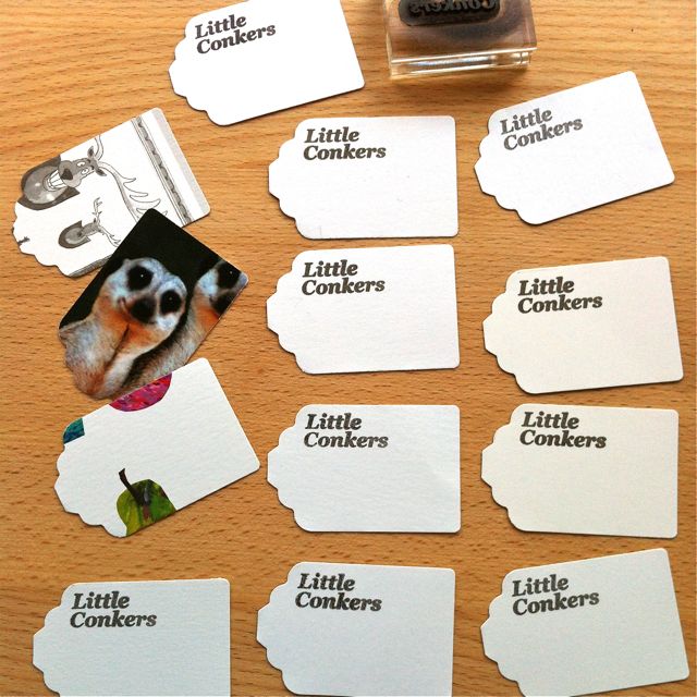 LittleConkers's tweet photo. I make all my business cards, tags, etc from old cereal packets and greetings cards #randommeerkat https://t.co/Hws5hDLnxW