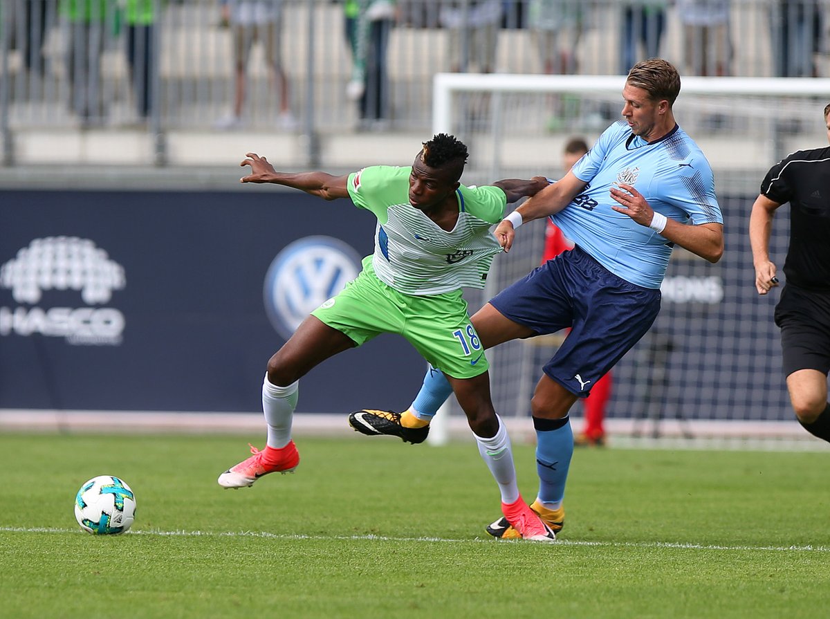 VfLWolfsburg_US's tweet photo. The Wolves slip to a 3-1 loss to @NUFC. Not the result we wanted but still a good run-out for the boys #WOBNUFC https://t.co/lzKIikgxyG