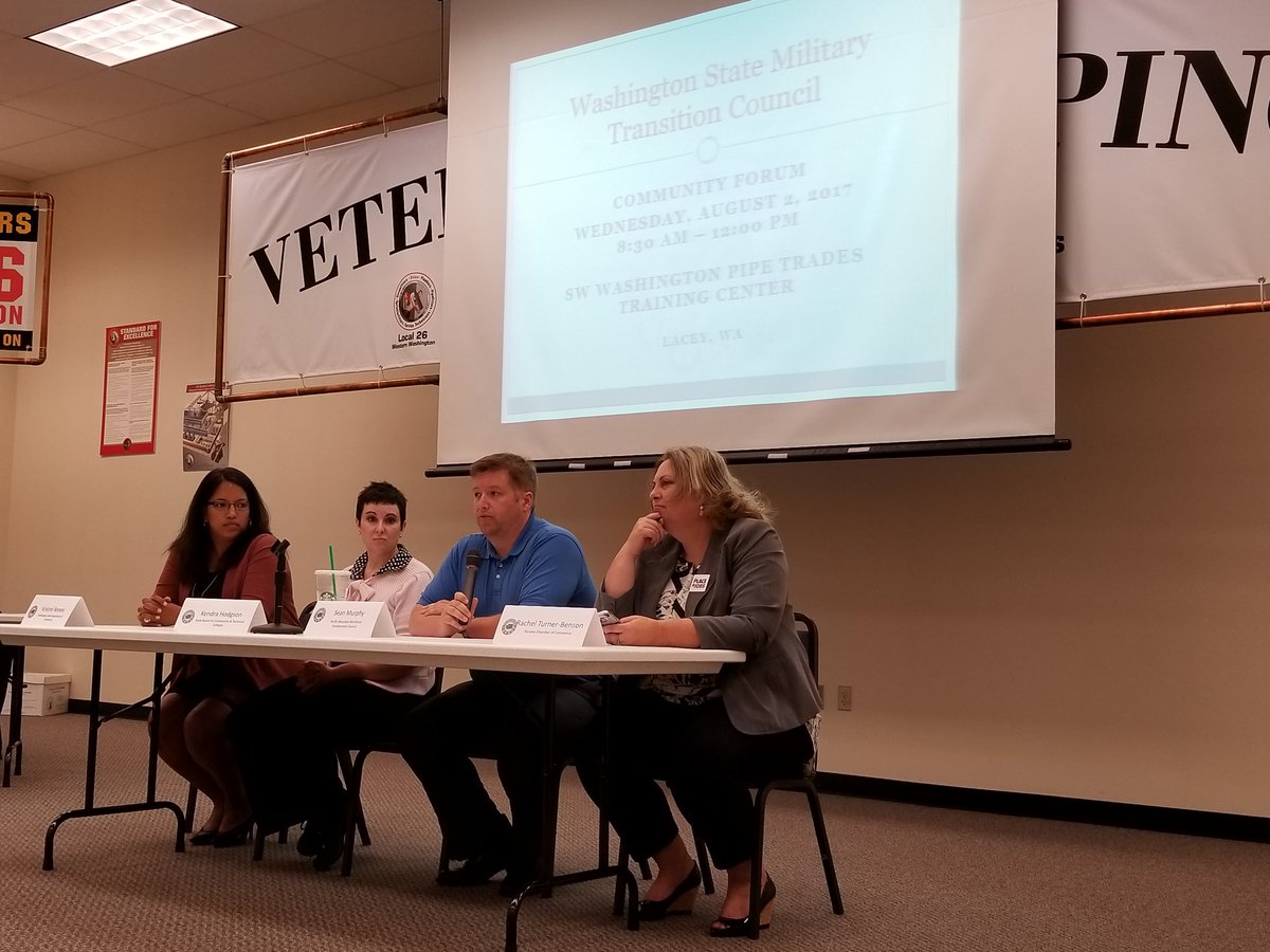 WDVA's tweet photo. What are the jobs? What is the demand? Do colleges have the correct programs in place to meet the demand of available opportunities? #WSMTC https://t.co/HEiCLJaCxJ