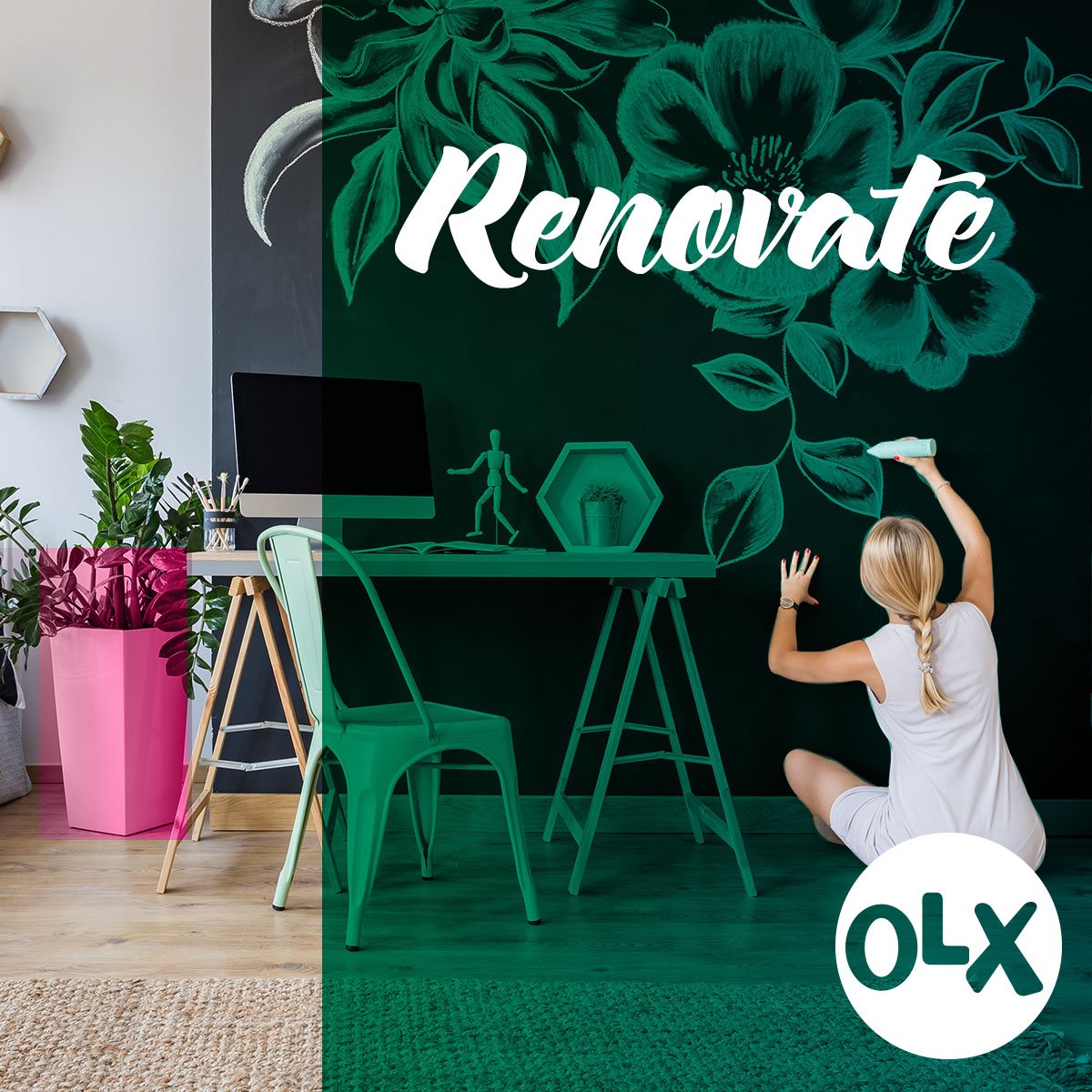 Sentite especial, renovate, y #reinventa tu #decoración🌹, #OeLeXea eso que no usas♻ todo es #OeLeXeable #PTY507 #Reinventate🛒🆒