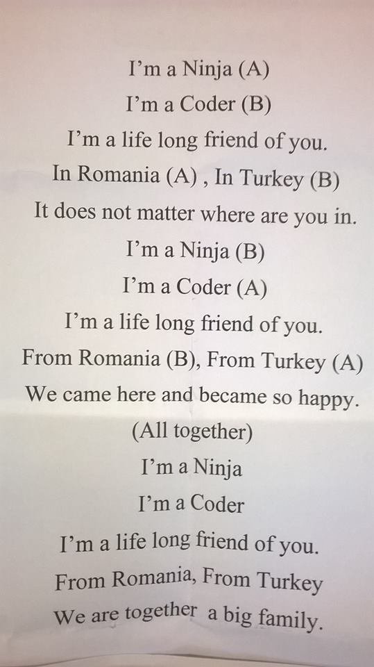 CoderDojo's tweet image. Our #favechildrenspoetry from a CoderDojo code camp attended by youths from @CoderdojoTurkey &amp; @coderdojotm #Romania coderdojo.com/news/2016/04/1…